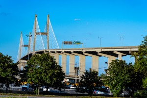 Talmadge Memorial Bridge   Savannah 03546